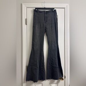 Free People float on flare denim